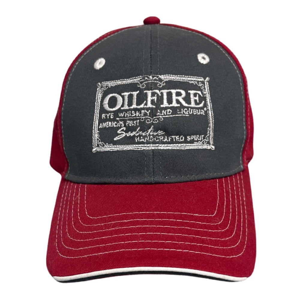 OilFire Rye Whiskey & Liqueur Sportsman Hat OSFA